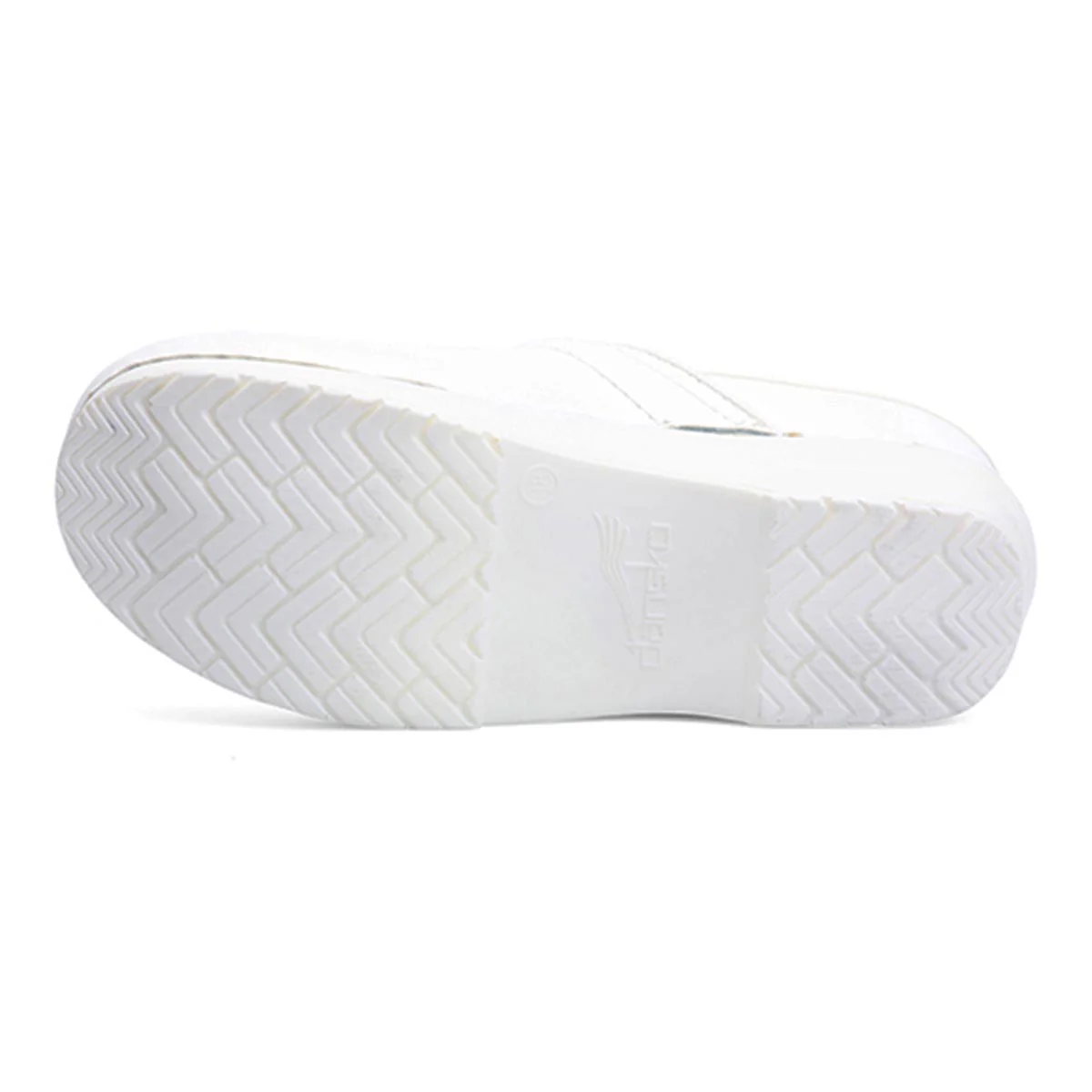 Dansko Professional Women's Slip On Box Clog in White - Image 3