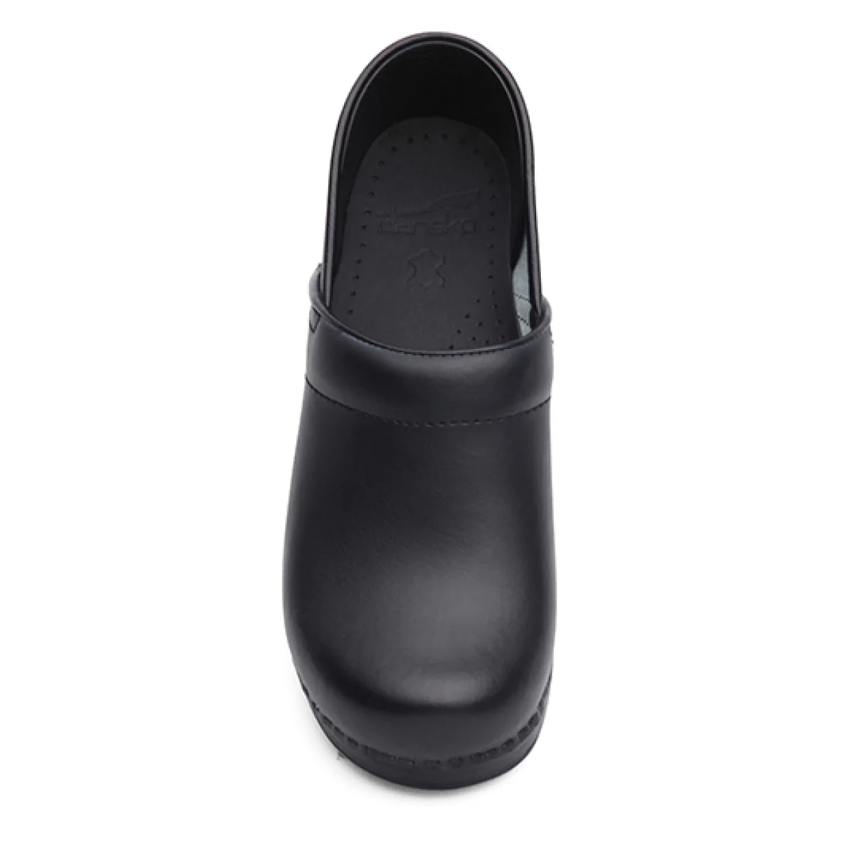 Dansko Professional Women's Slip On Box Clog in Black - Image 2