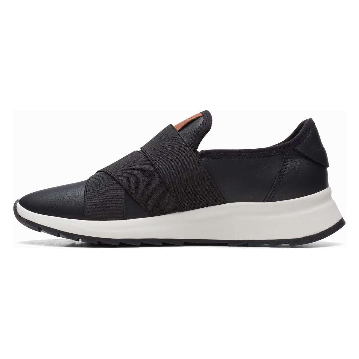 Clarks Dashlite Strap Women's Sneaker in Black - Image 3