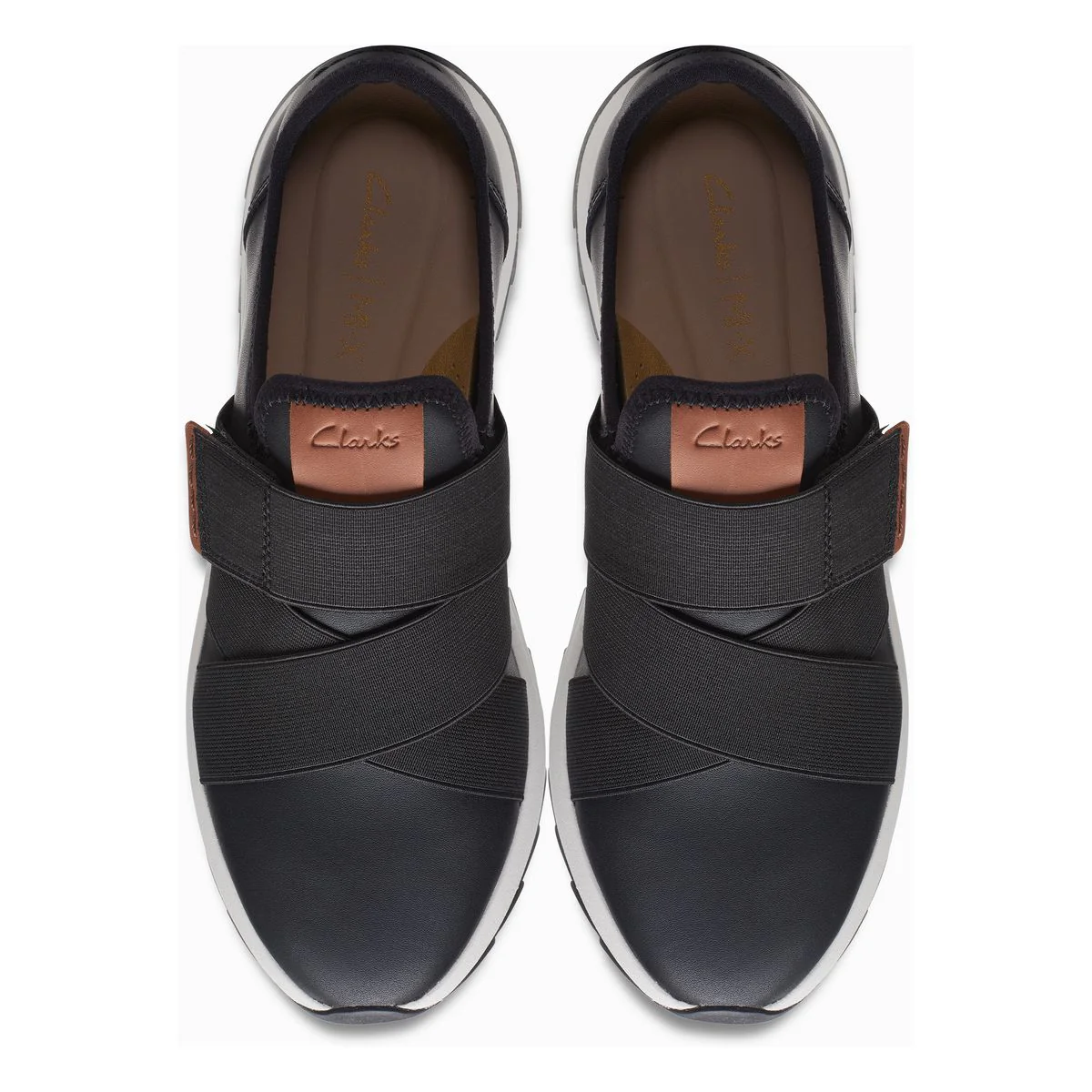 Clarks Dashlite Strap Women's Sneaker in Black - Image 5