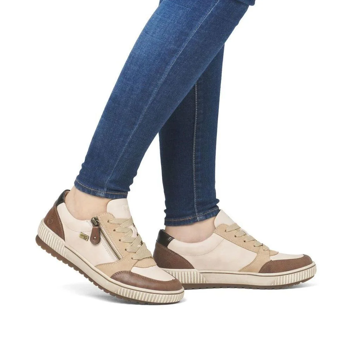 Remonte Eagle D0701 Women's Lace Up Shoe in Chestnut - Image 5