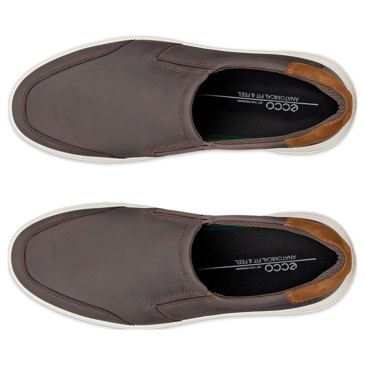 Ecco Move M Men's Slip On in Coffee - Image 7