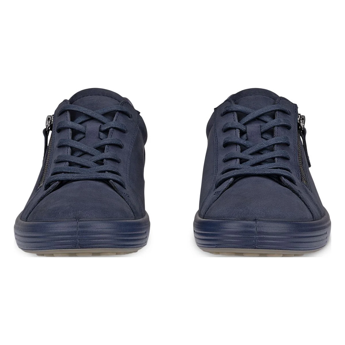 Ecco Soft 7 Women's Side-Zip Sneaker in Marine - Image 4