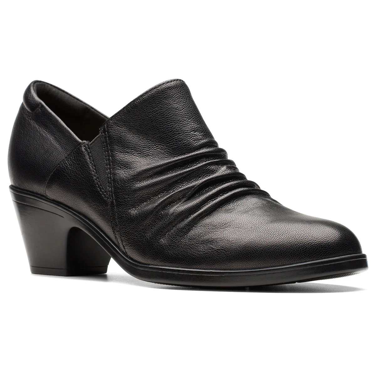 Emily Cove Women's Dress Slip-On Pump in Black