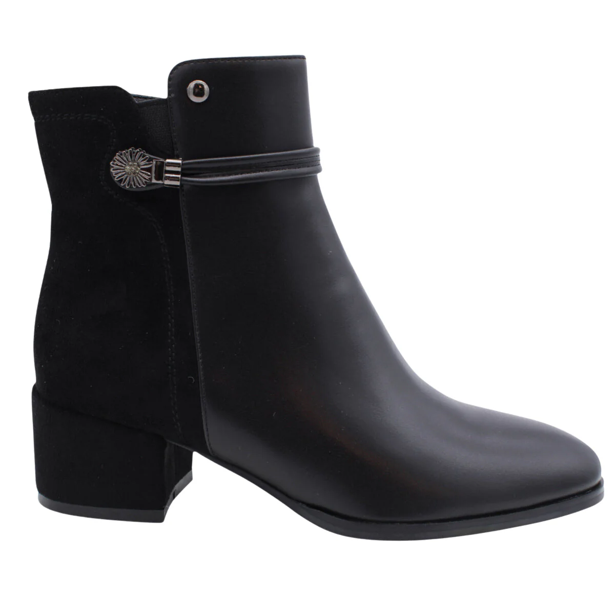 #F7001 Side Zip Ankle Boot - Image 2