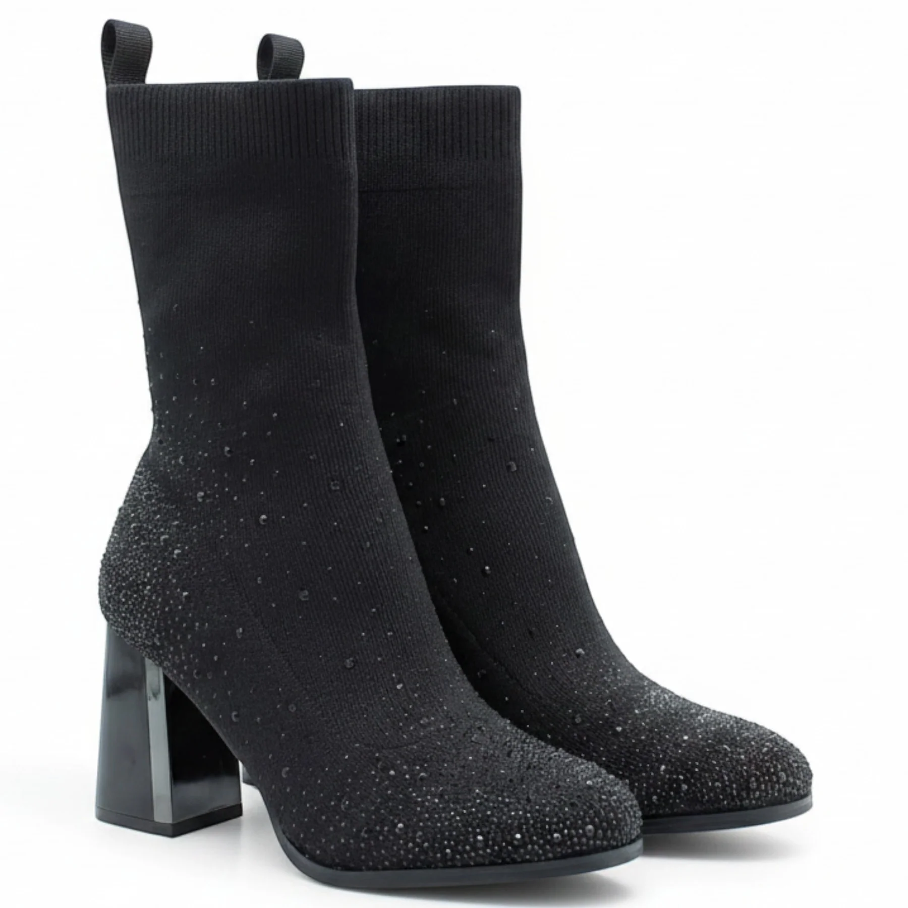 Stefania #F8159 Side Zip Dress Boot