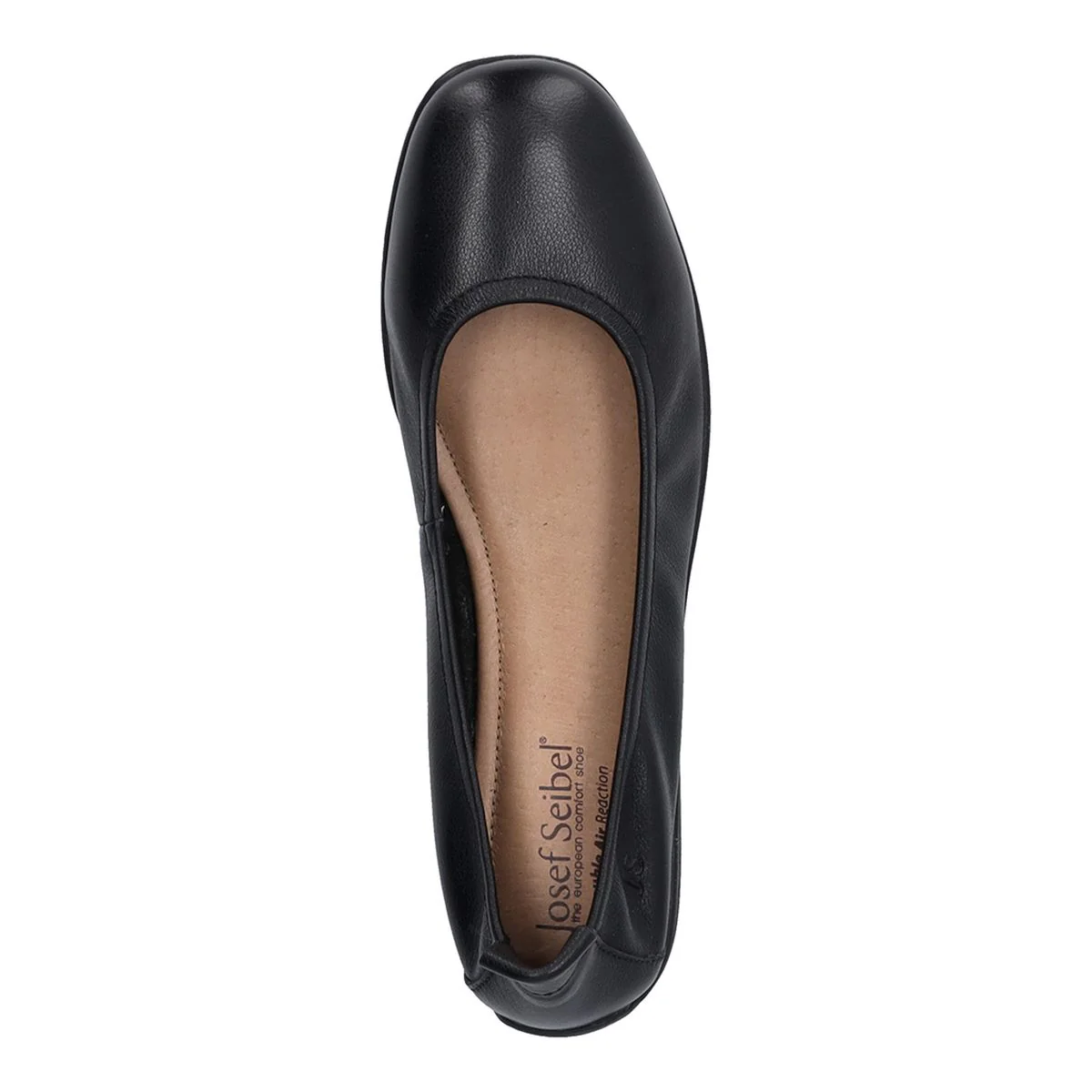 Josef Seibel Fenja 01 Women's Leather Ballerina in Black - Image 6