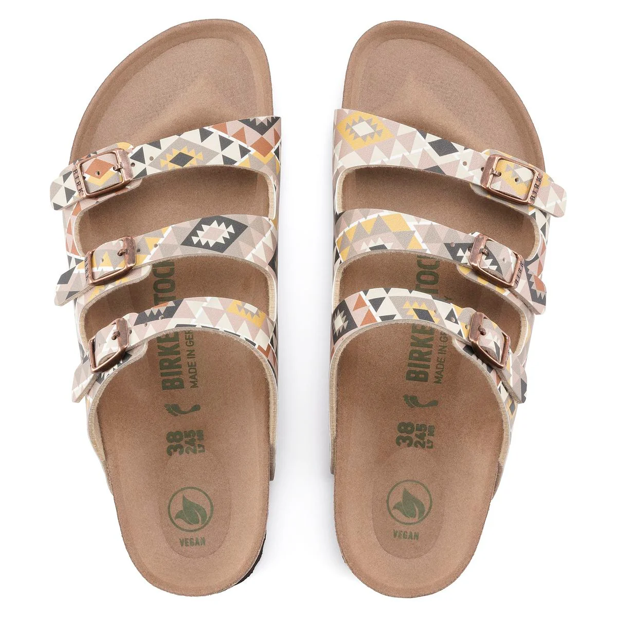 Birkenstock Florida Vegan Birko-Flor – Taupe - Image 3
