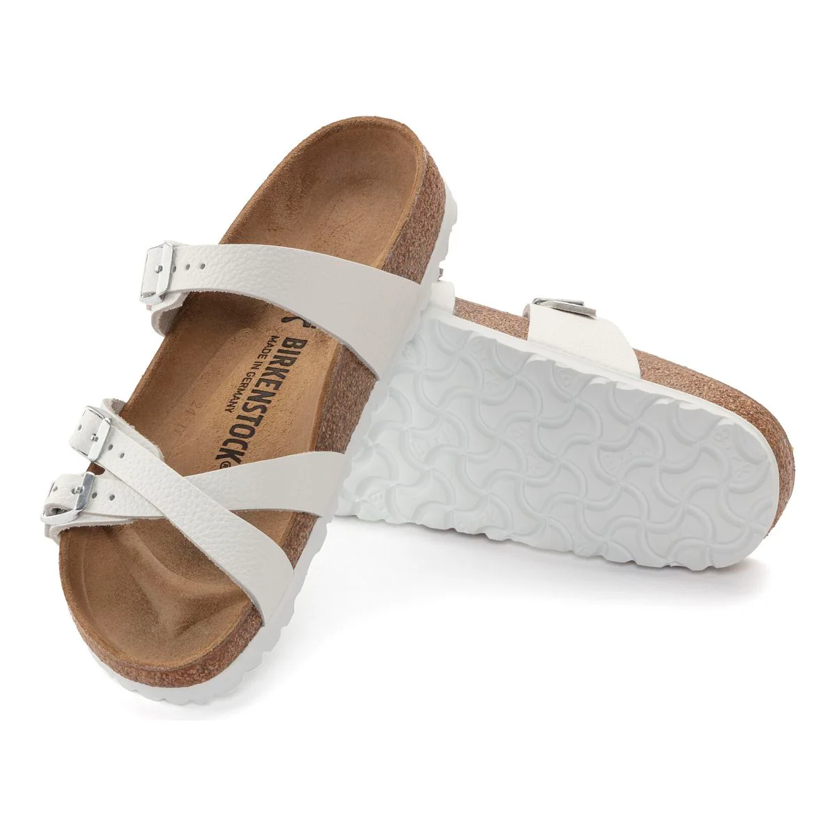 Birkenstock Franca Leather – White - Image 3