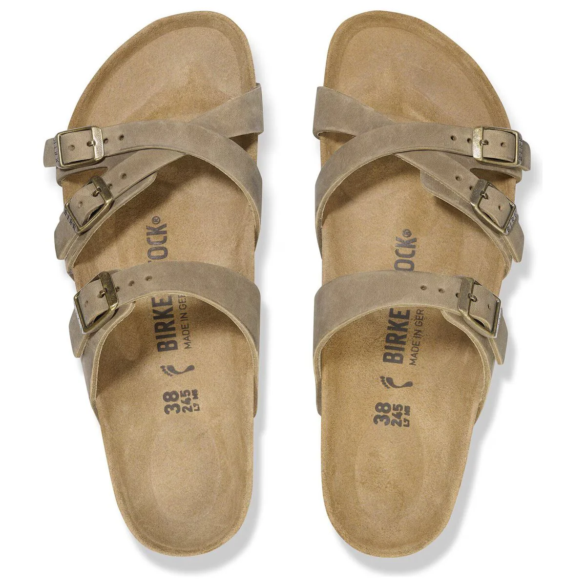 Birkenstock Franca Oiled Leather – Tobacco - Image 4