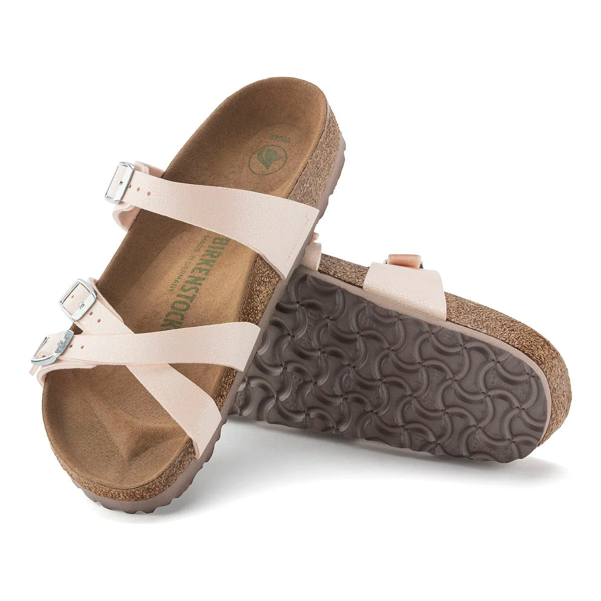 Birkenstock Franca Vegan Birko-Flor – Pink - Image 2