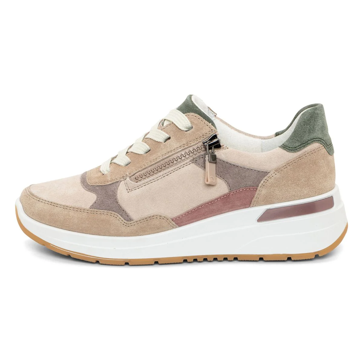 Gardenia Side Zip Sneaker - Image 4