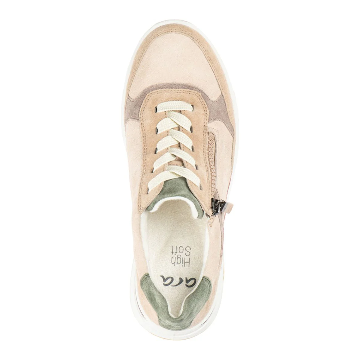 Gardenia Side Zip Sneaker - Image 5