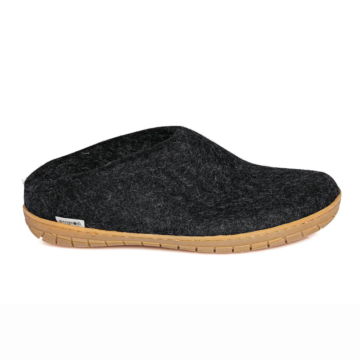 Glerups Slip On Rubber Sole in Black - Image 2