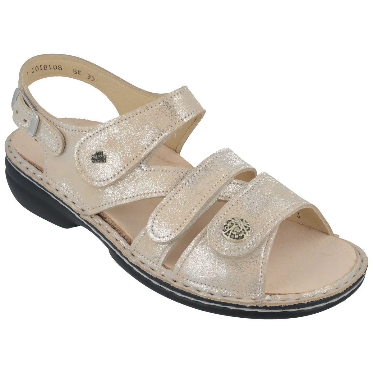 Gomera Fully Adjustable Sandal with Removable Footbed in Shell