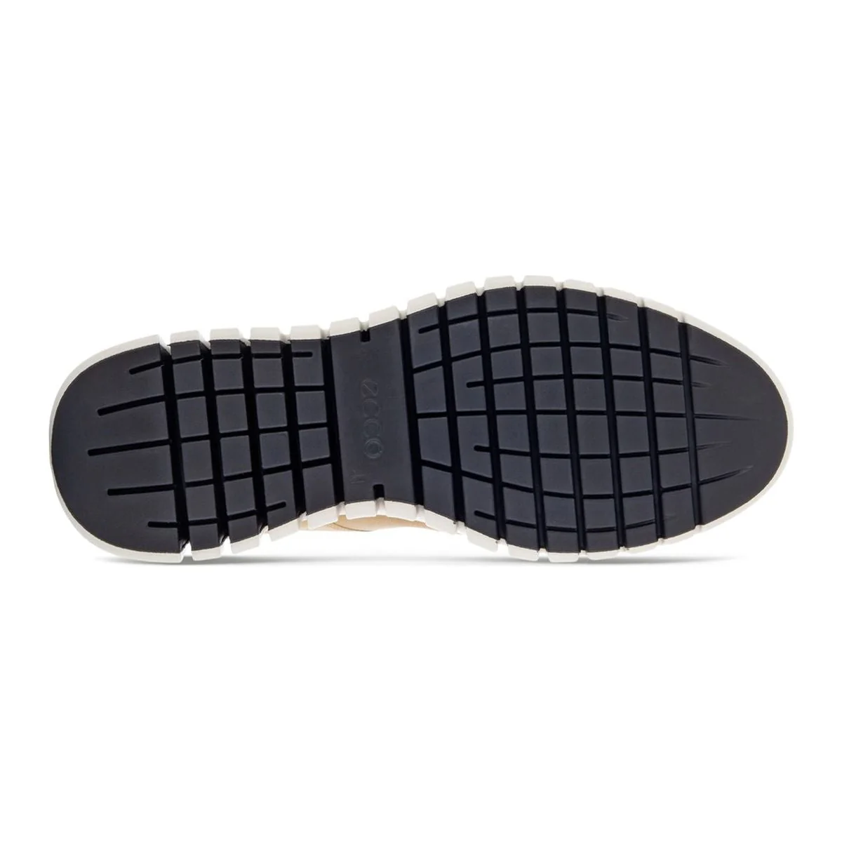 Ecco Gruuv Leather Sneakers In Camel - Image 3