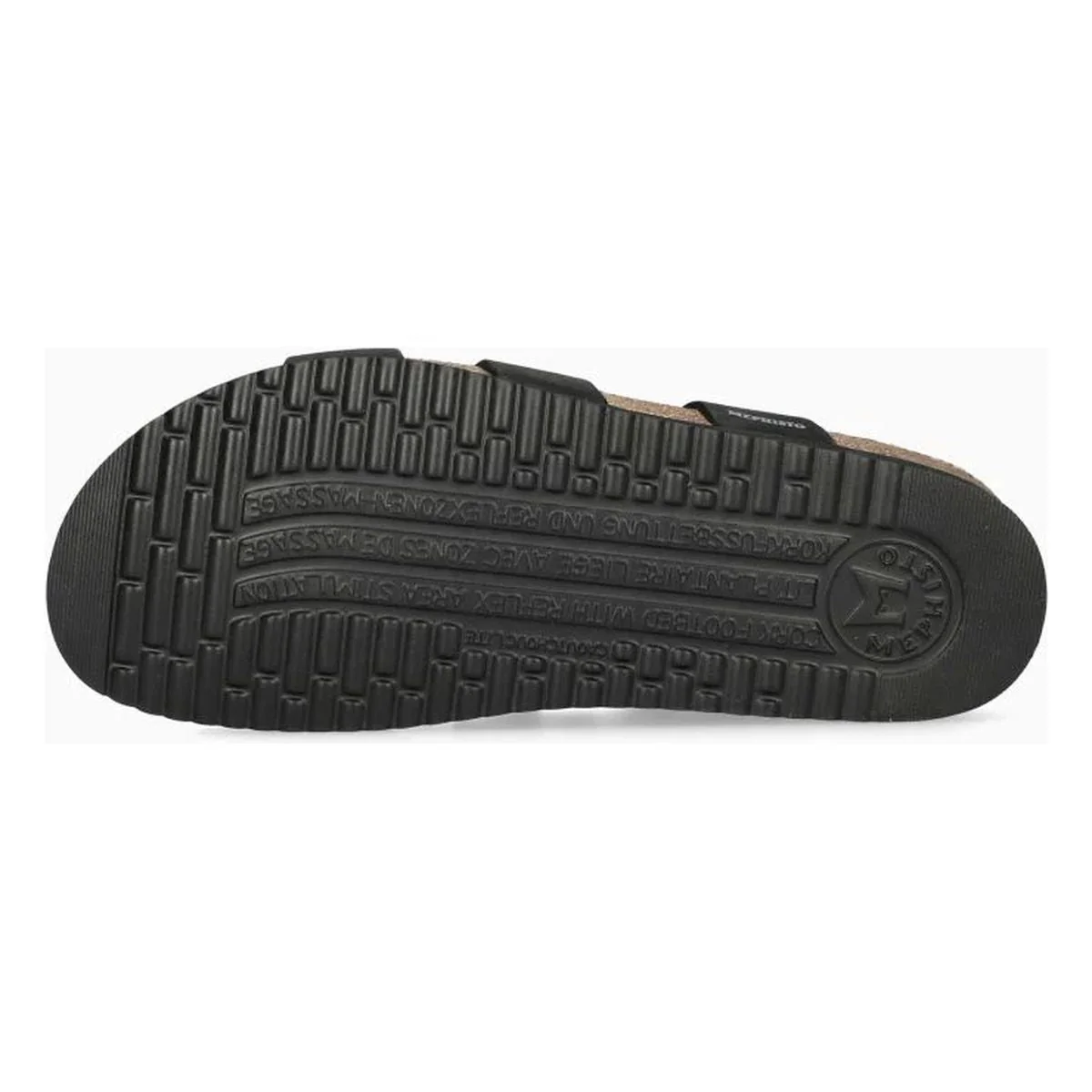 Mephisto Hannel Women's Sandals in Black Nubuck - Image 4