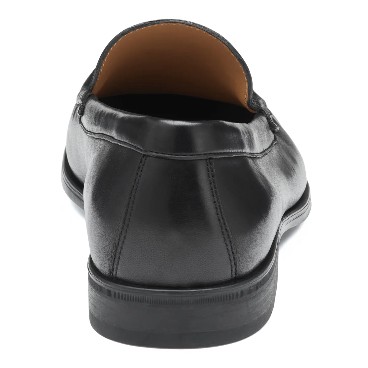 Johnston & Murphy Harrison Men's Mocassin Dress Slip-on in Black - Image 5