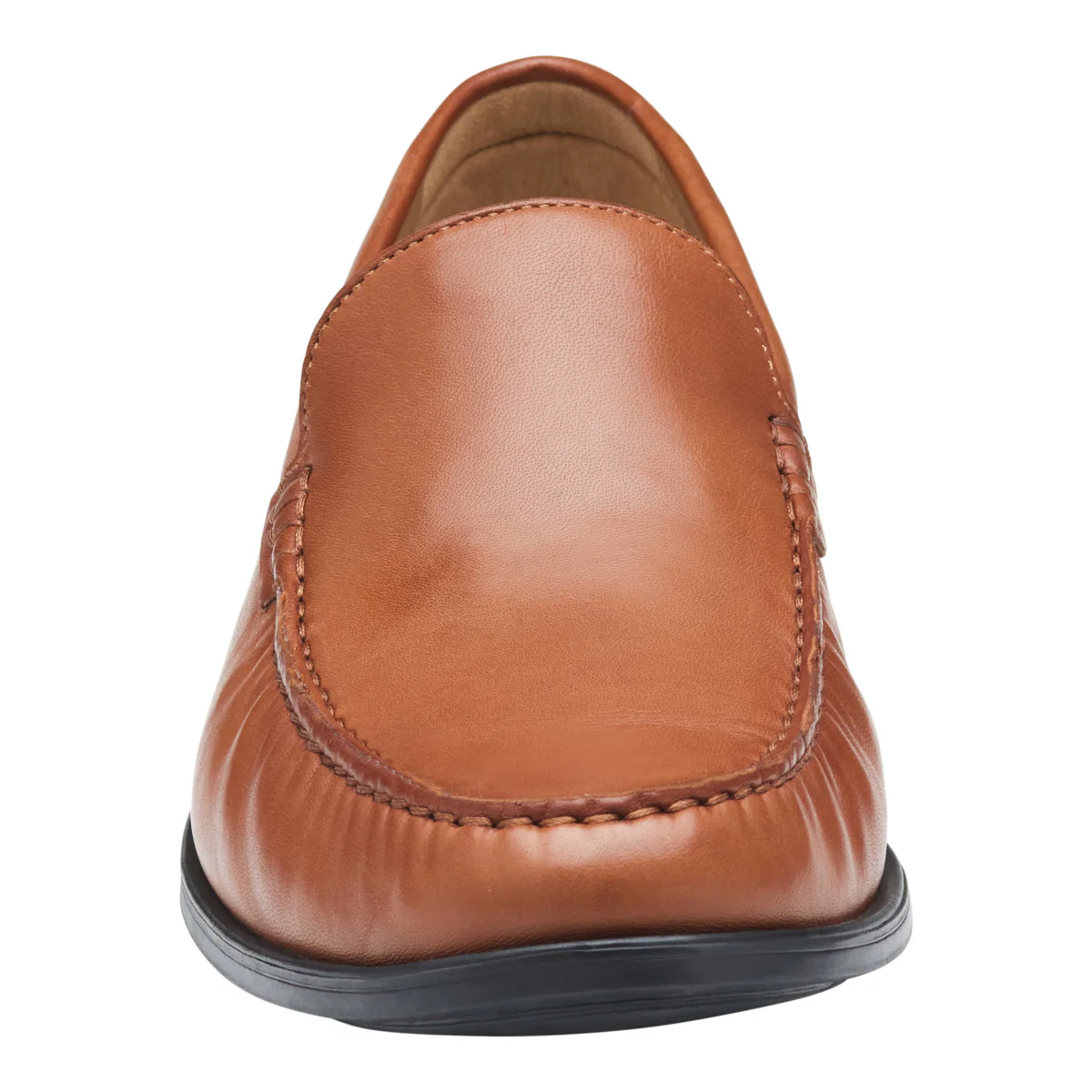 Johnston & Murphy Harrison Men's Mocassin Dress Slip-on in Cognac - Image 5
