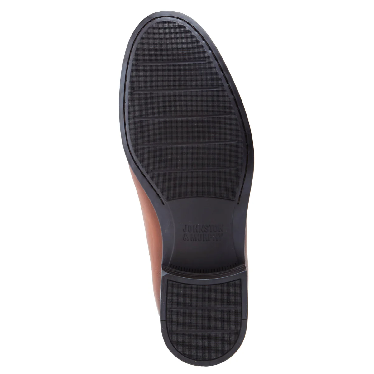 Johnston & Murphy Harrison Men's Mocassin Dress Slip-on in Cognac - Image 7