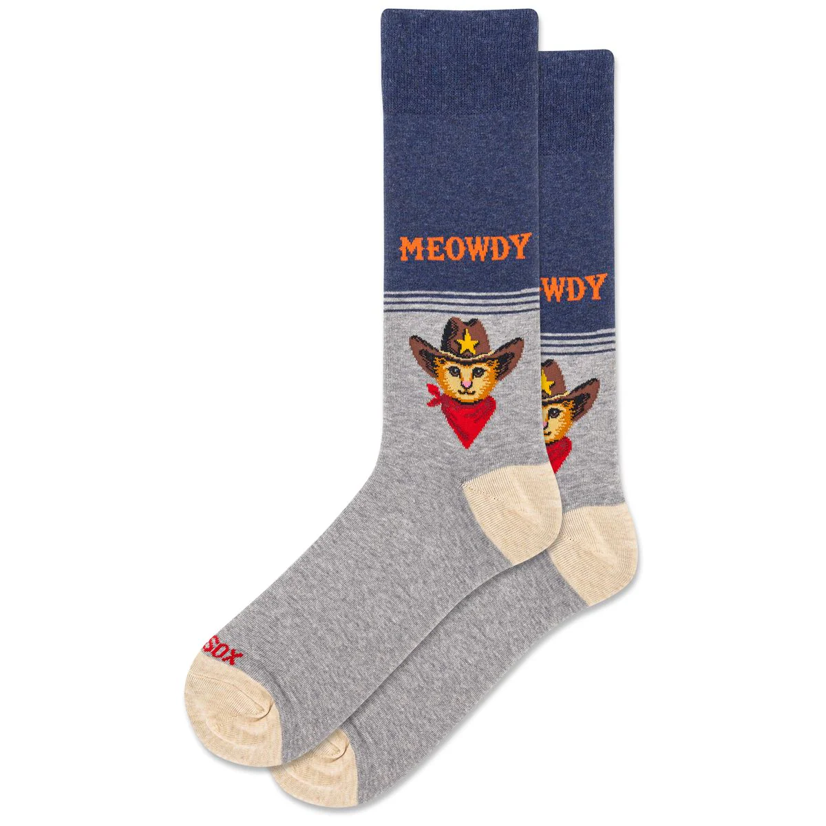 Hotsox Men's Meowdy Socks