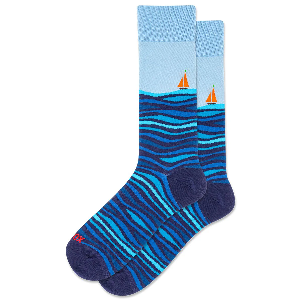 Hotsox Men's Sailing Crew Socks