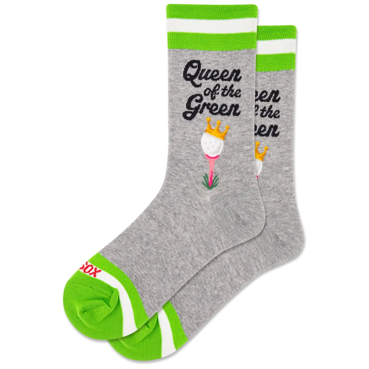Hotsox Women's Queen Of The Green Socks