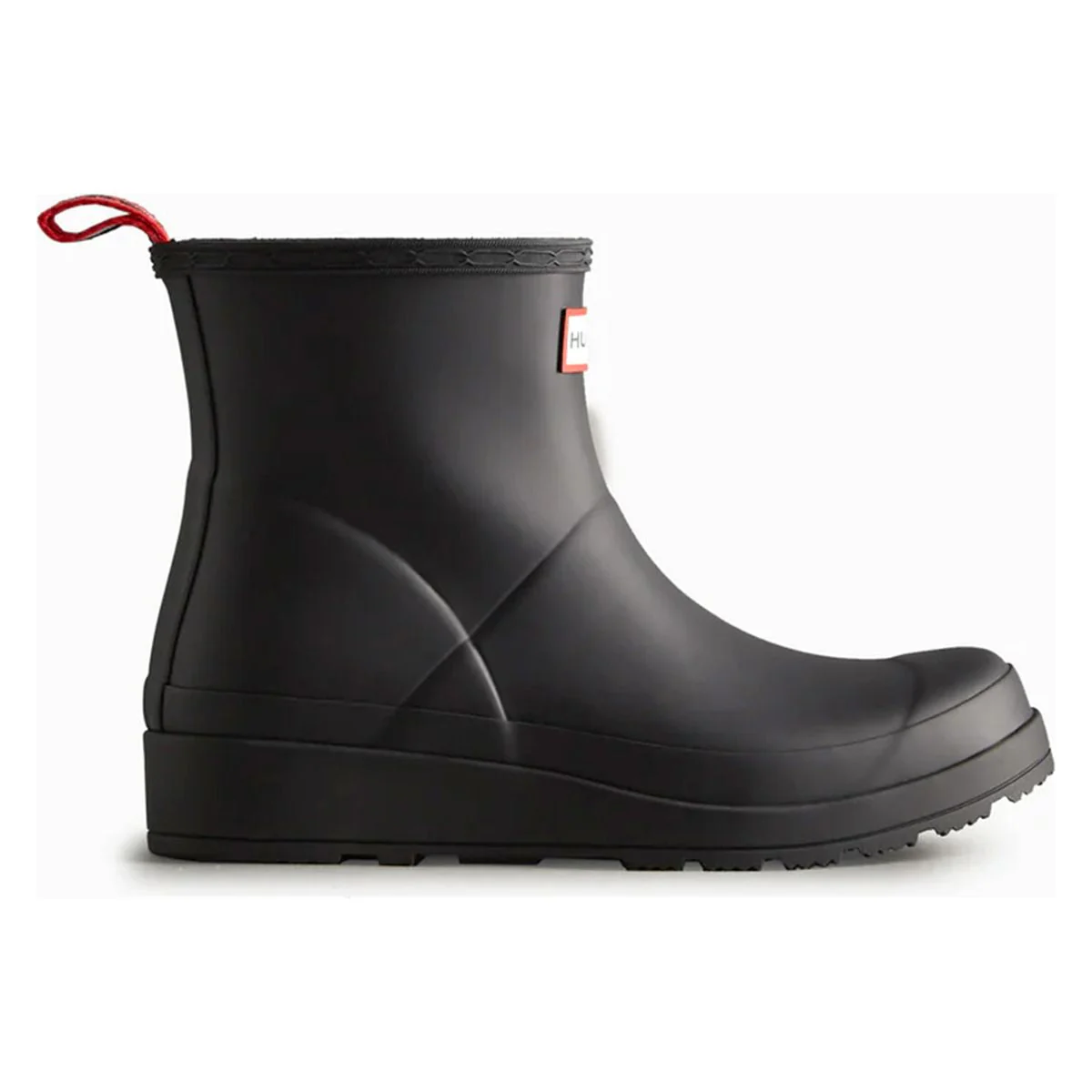 Hunter Play Short Rain Boot Black & FREE Boot Spray - Image 3