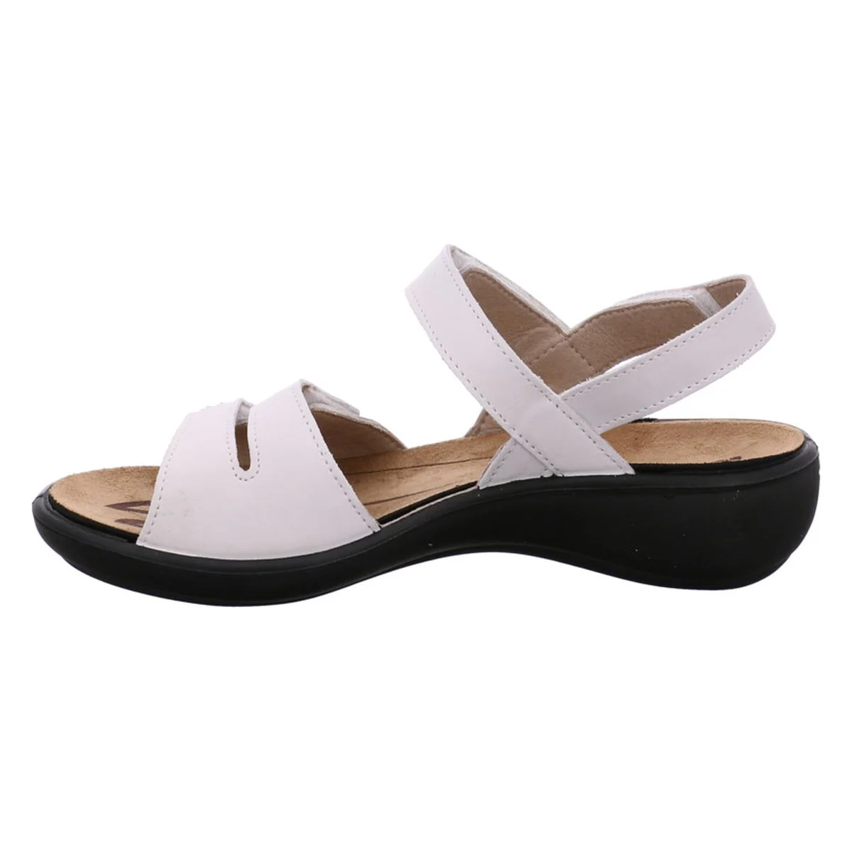 Romika Ibiza 86 Women's Velcro Sandal in White - Image 3