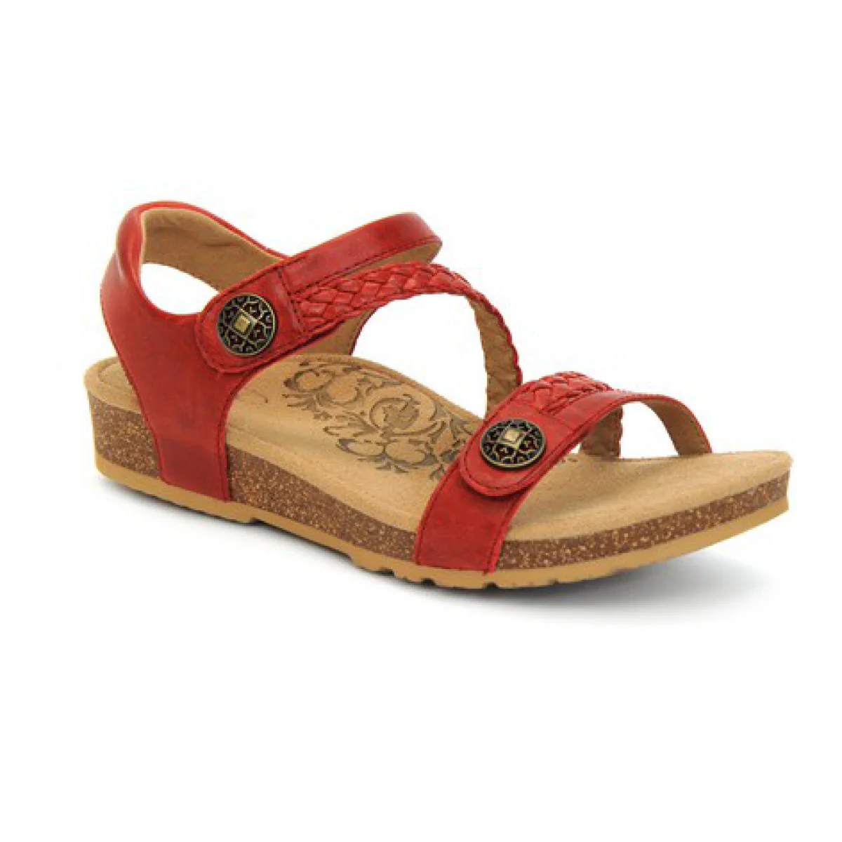 Aetrex Jillian Women's Braided Quarter Strap