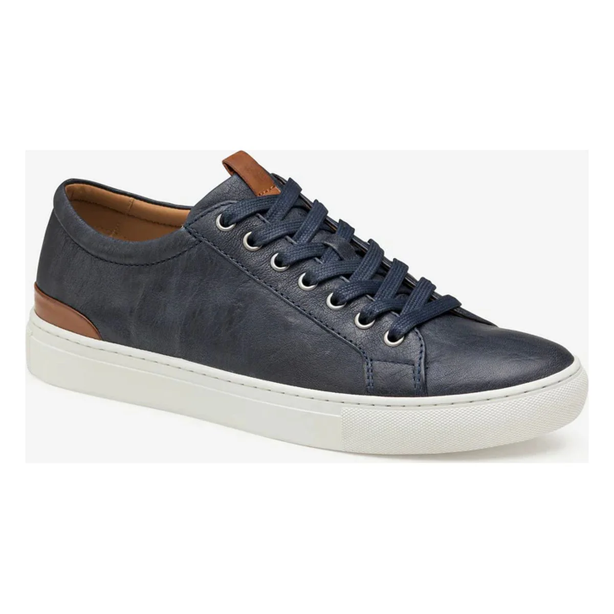 Johnston & Murphy Banks Lace-to-Toe Men's Sneaker in Navy
