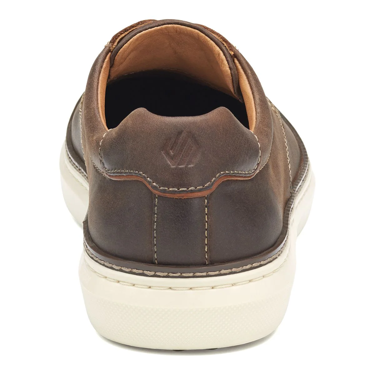 Johnston & Murphy McGuffey 2 Plain Toe Men's Casual Dress Shoe in Brown - Image 6