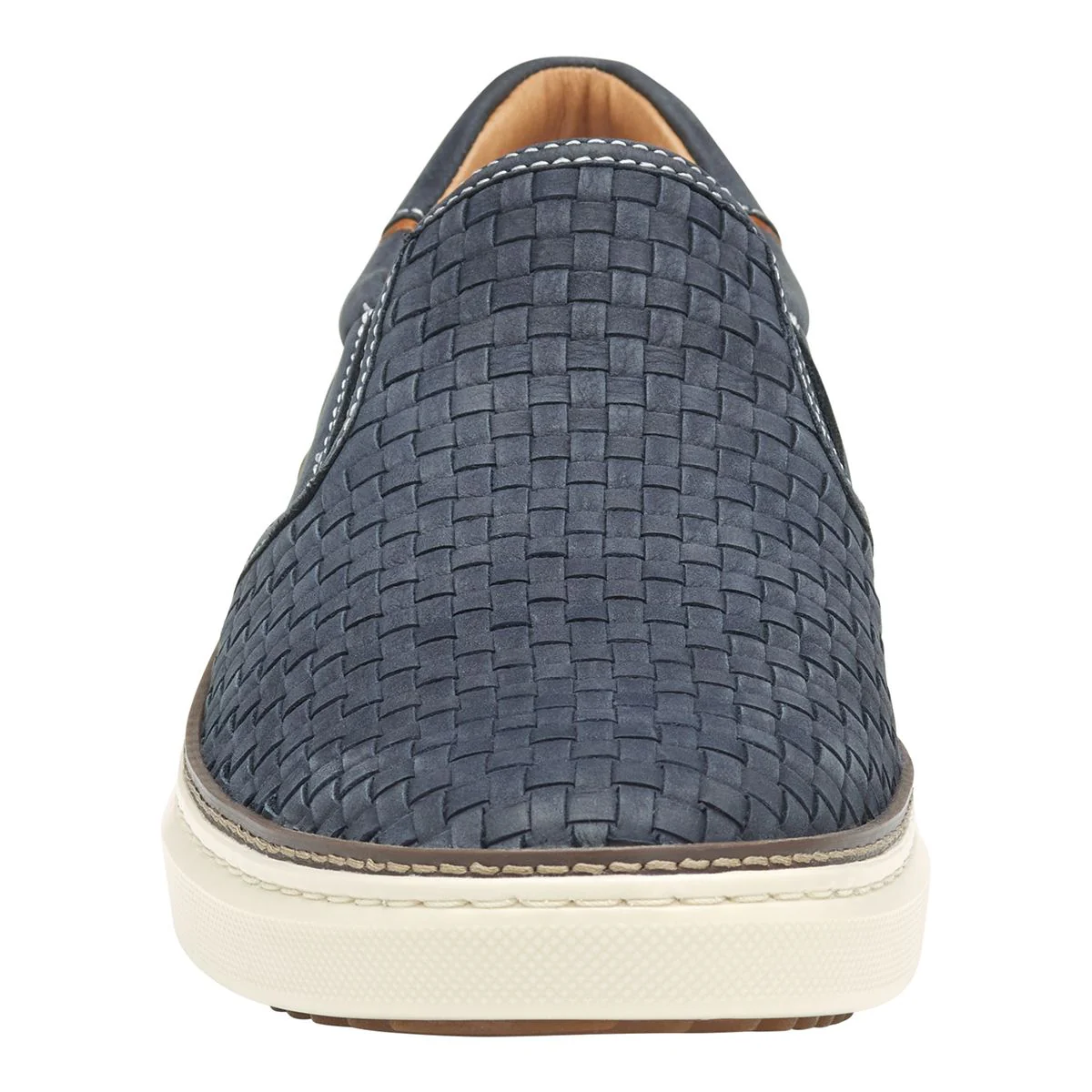 Johnston & Murphy McGuffey 2 Woven Men's Slip-On in Navy - Image 4