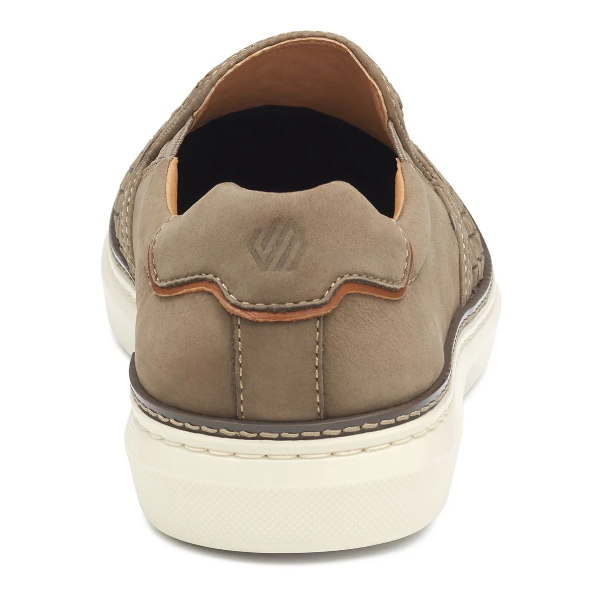 Johnston & Murphy McGuffey 2 Woven Men's Slip-On in Taupe - Image 7