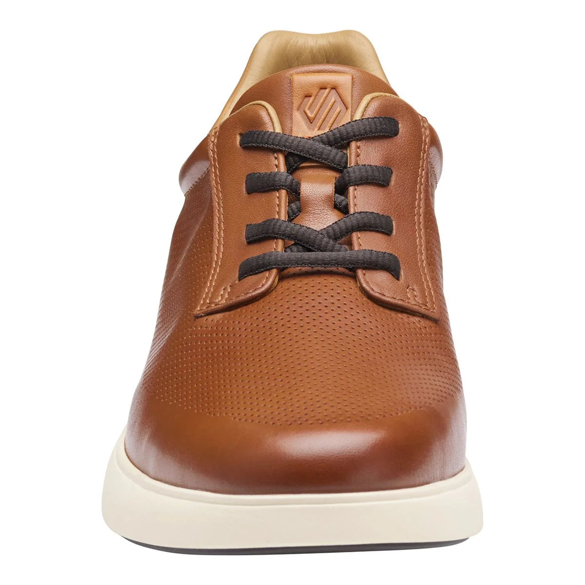 Johnston & Murphy Men's Ackerson Perfed Plain Toe Lace-Up Sneaker in Tan - Image 5