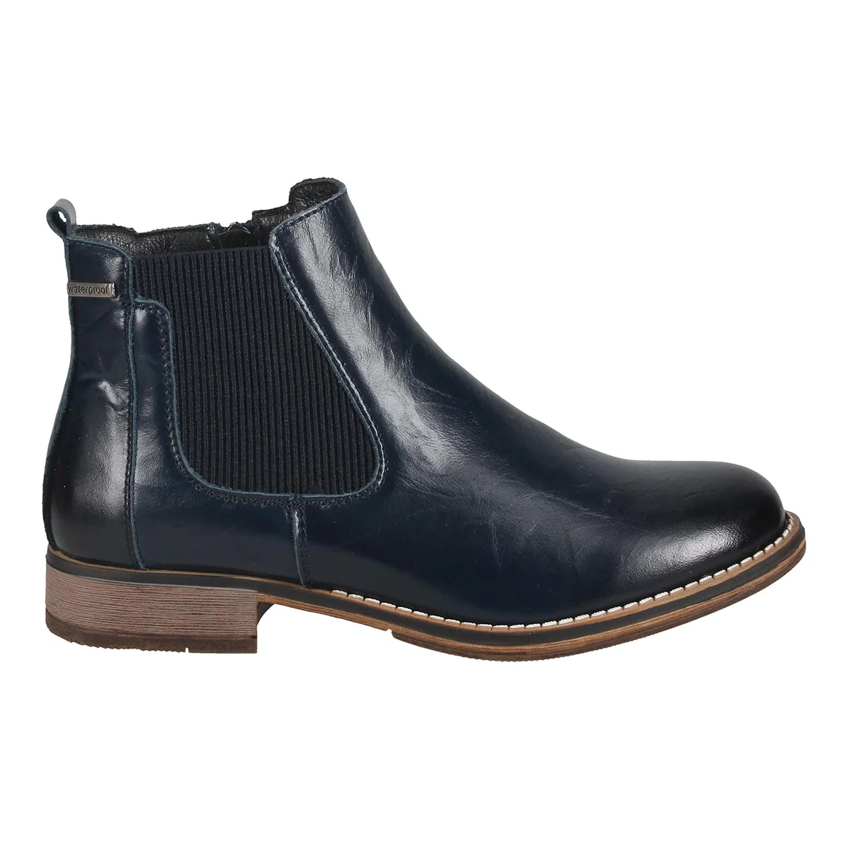 Josef Seibel Berlina 01 Women's Chelsea Boot in Blue - Image 2