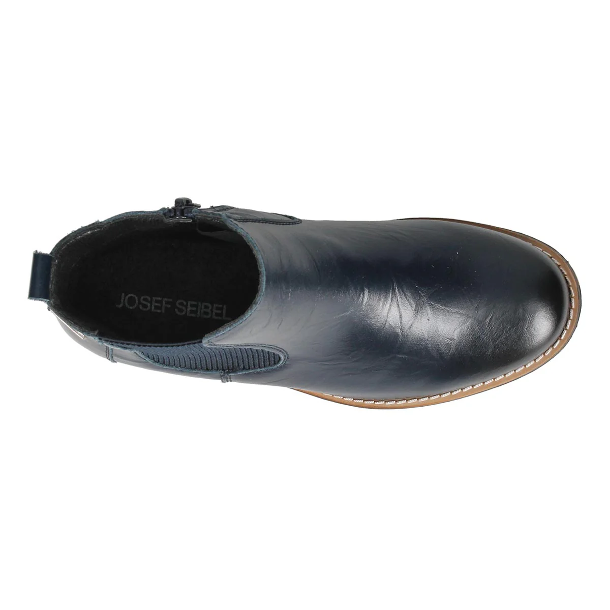 Josef Seibel Berlina 01 Women's Chelsea Boot in Blue - Image 3