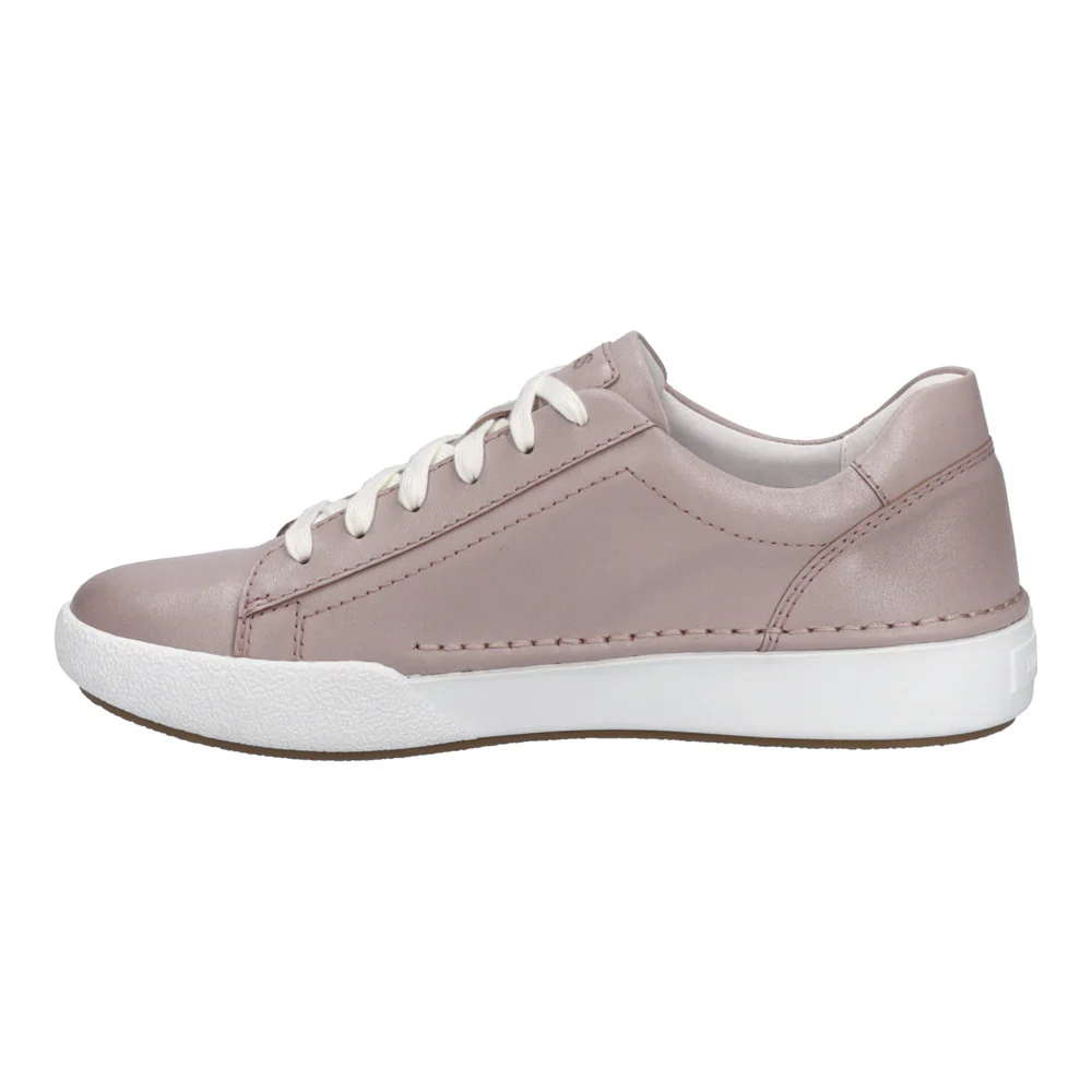 Josef Seibel Claire 01 Women's Lace-Up Sneaker in Pink - Image 3