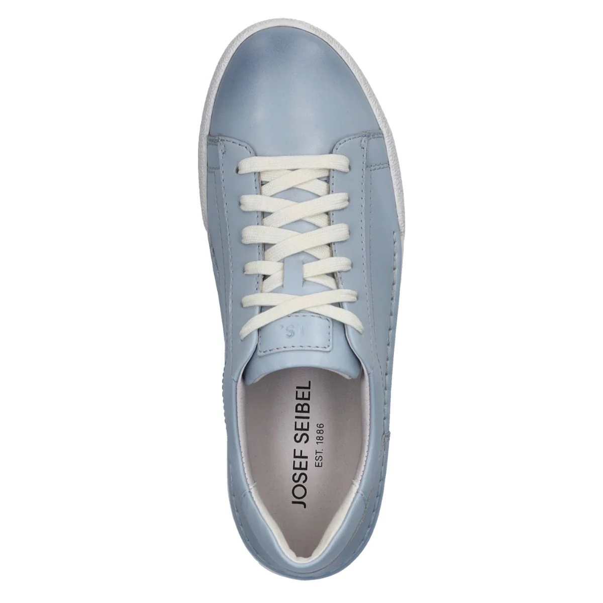 Josef Seibel Claire 01  Women's Lace-Up Sneaker Ice Blue - Image 4