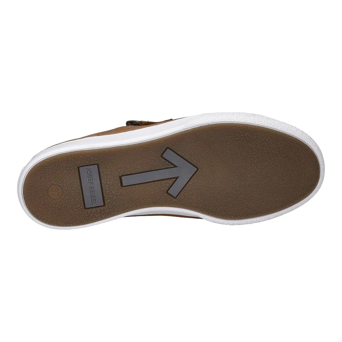 Josef Seibel Claire 03 Women's Side-Zip Sneaker in Camel - Image 4