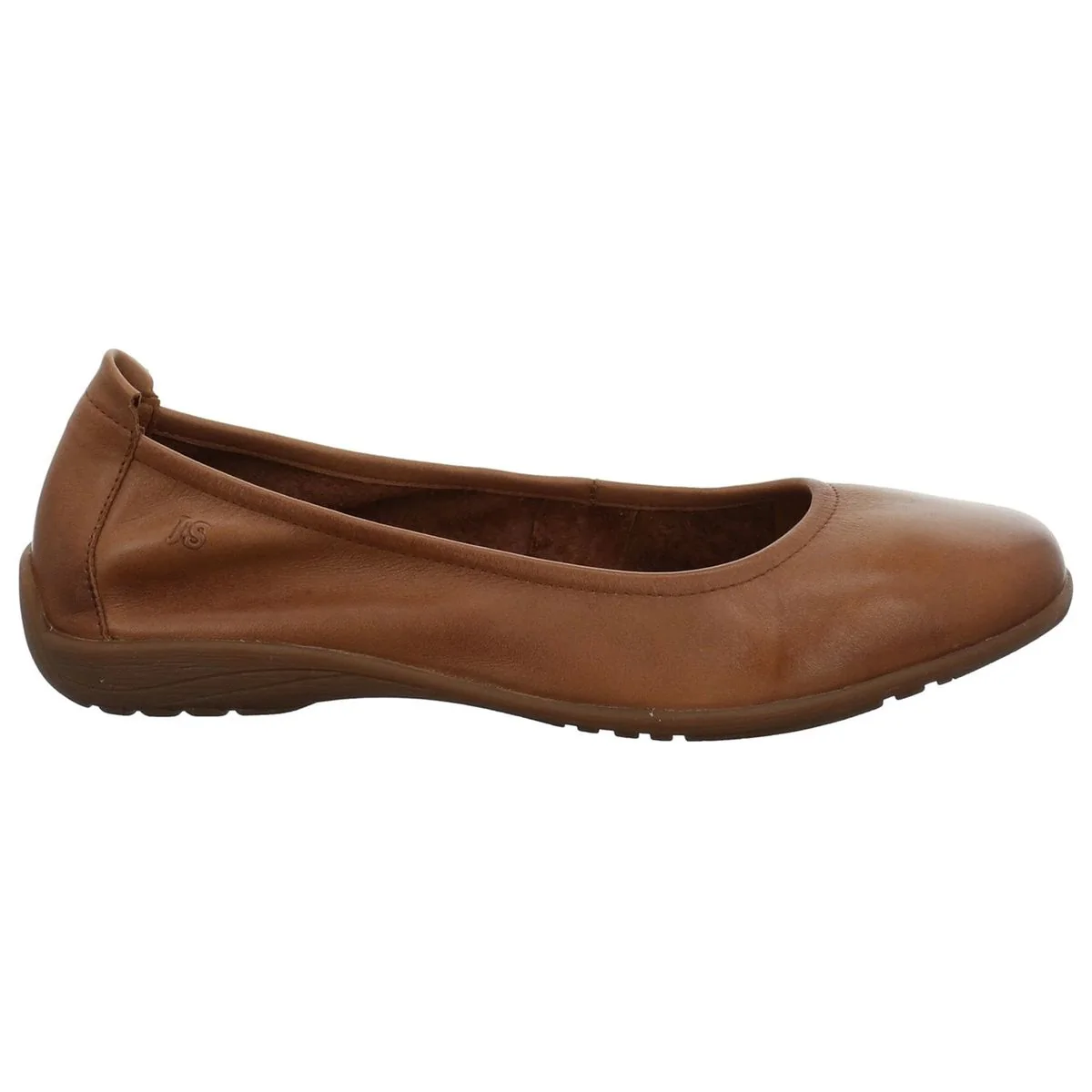 Josef Seibel Fenja 01 Women's Leather Ballerina in Camel - Image 2