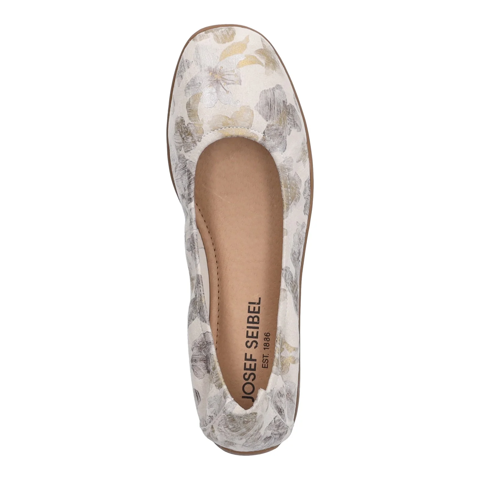 Josef Seibel Fenja 01 Women's Leather Ballerina in Multi - Image 2