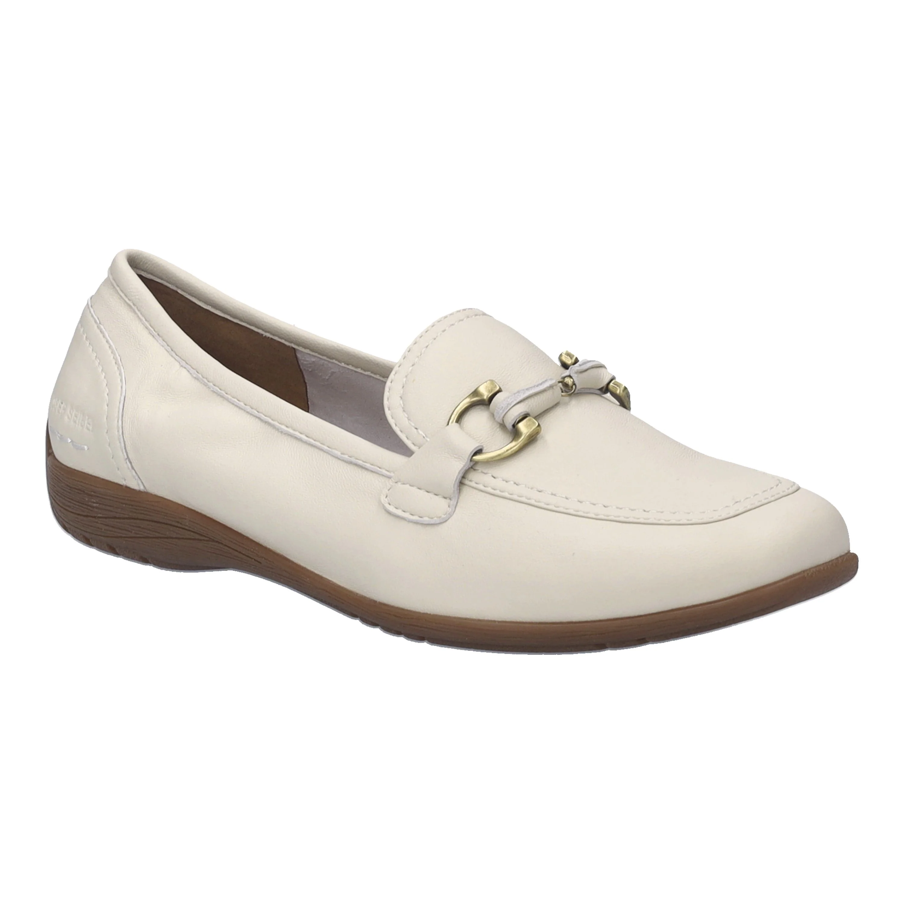 Josef Seibel Fenja 34 Women's Slip On Loafer In Creme