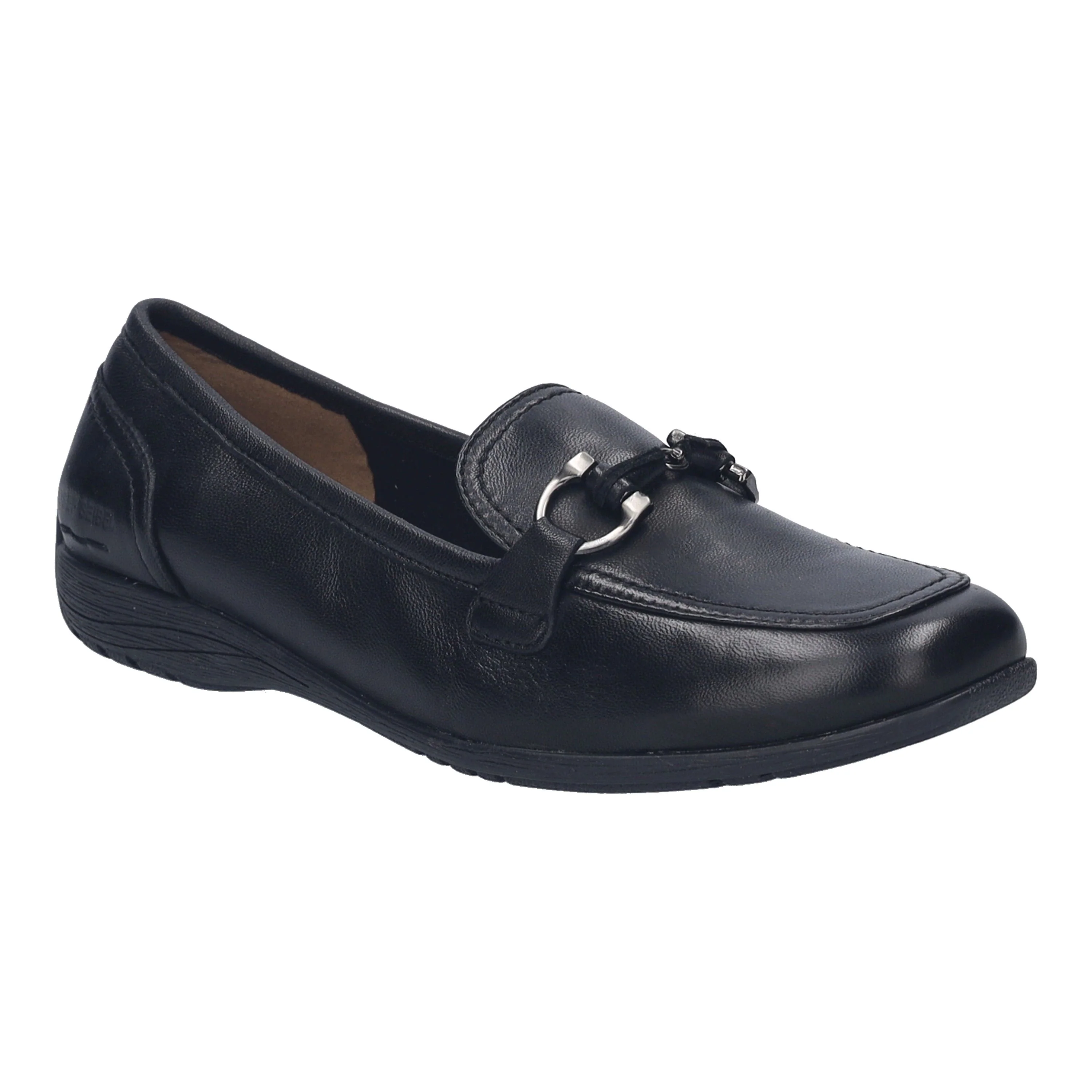 Josef Seibel Fenja 34 Women's Slip On Loafer In Black