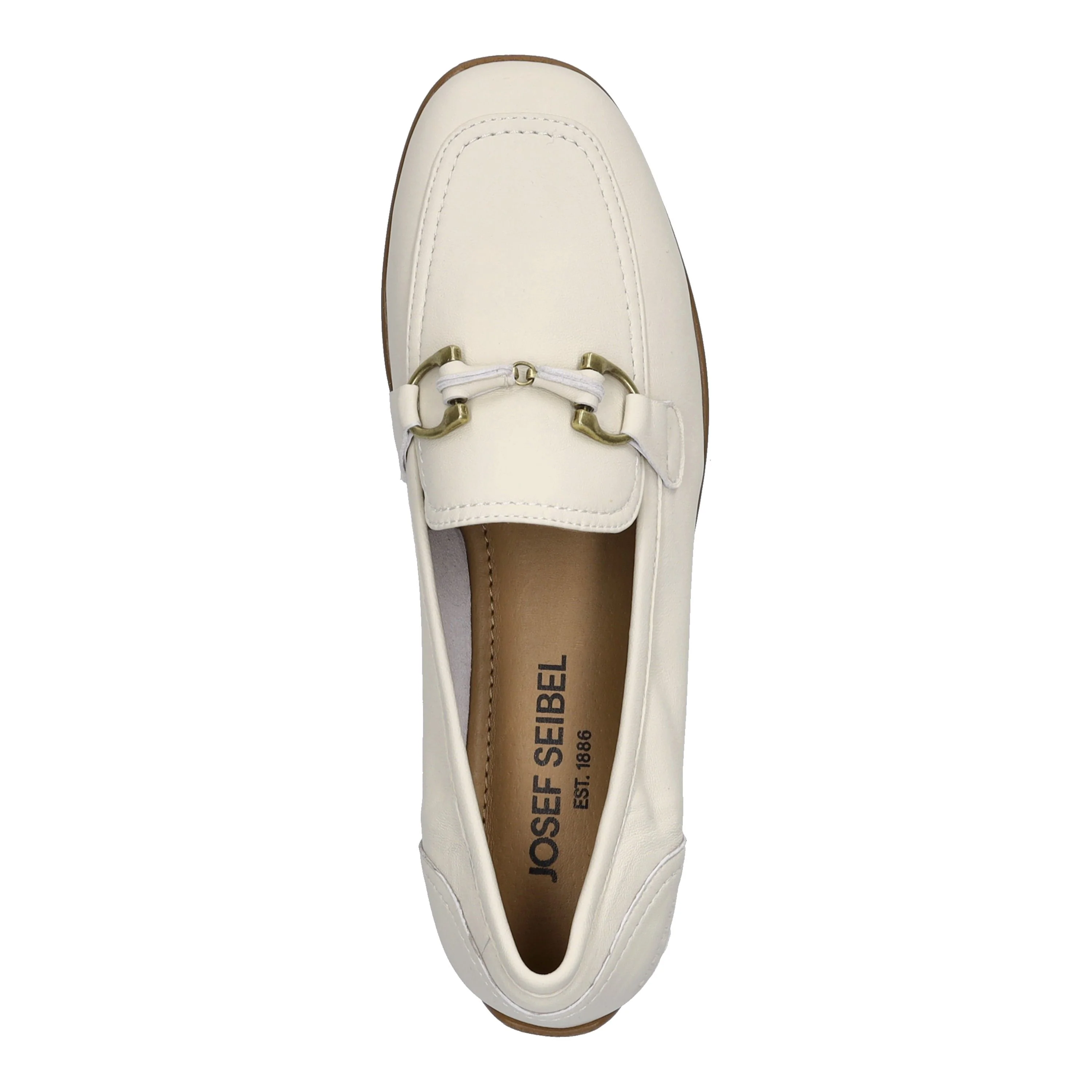 Josef Seibel Fenja 34 Women's Slip On Loafer In Creme - Image 3