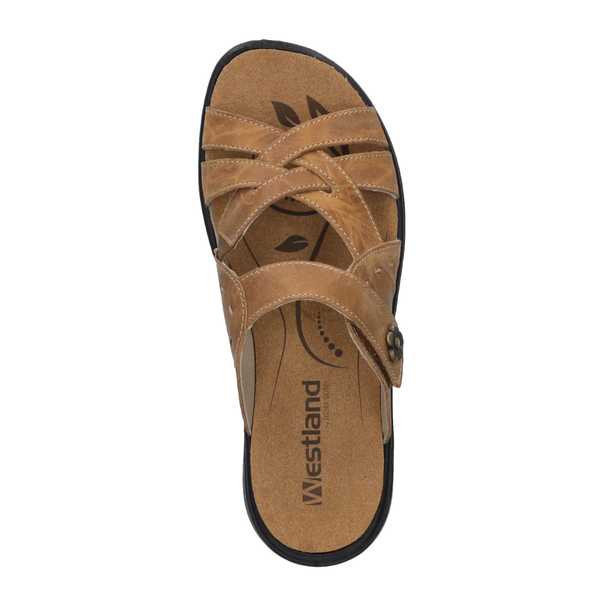 Josef Seibel Ibiza 99 Women's Strap Sandals in Camel - Image 3