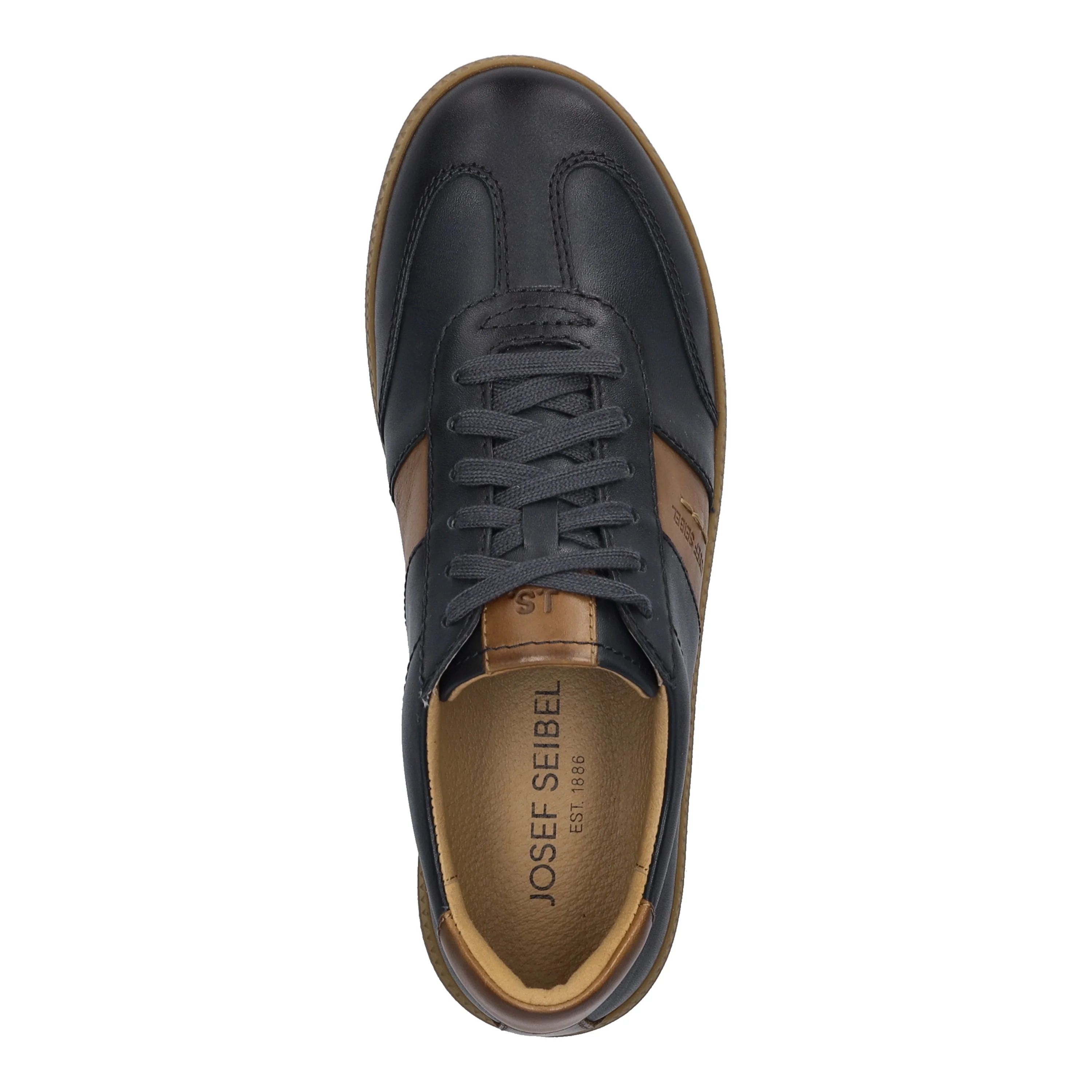 Josef Seibel Joleen 03 Women's Lace-Up Sneaker in Indigo - Image 3