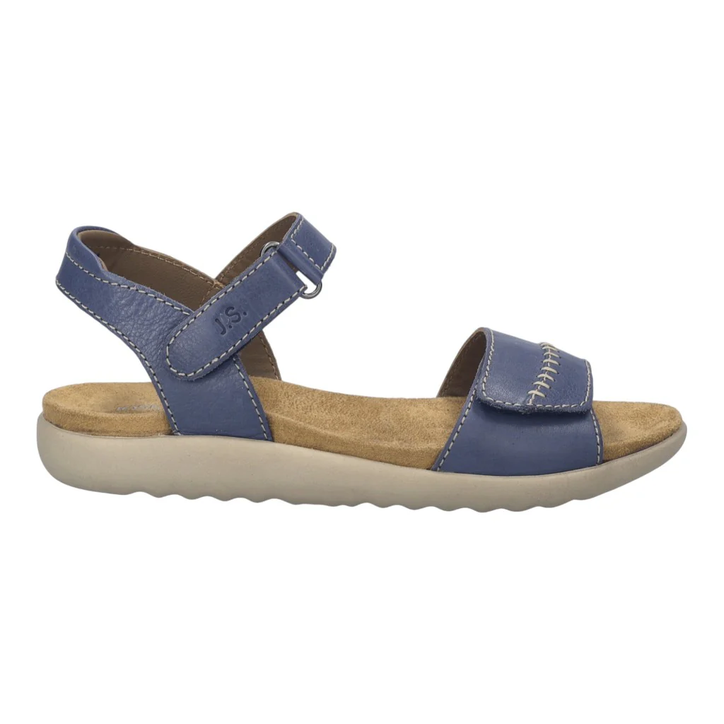 Josef Seibel Juliet 03 Women's Adjustable Sandals in Blue - Image 2