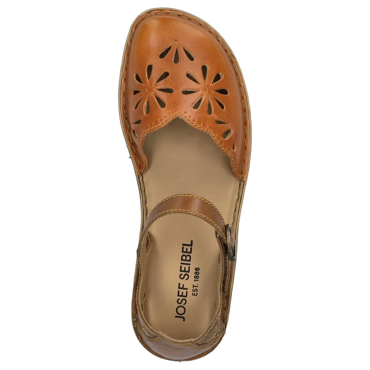 Josef Seibel Rosalie 04 Women's Sandals in Orange - Image 2