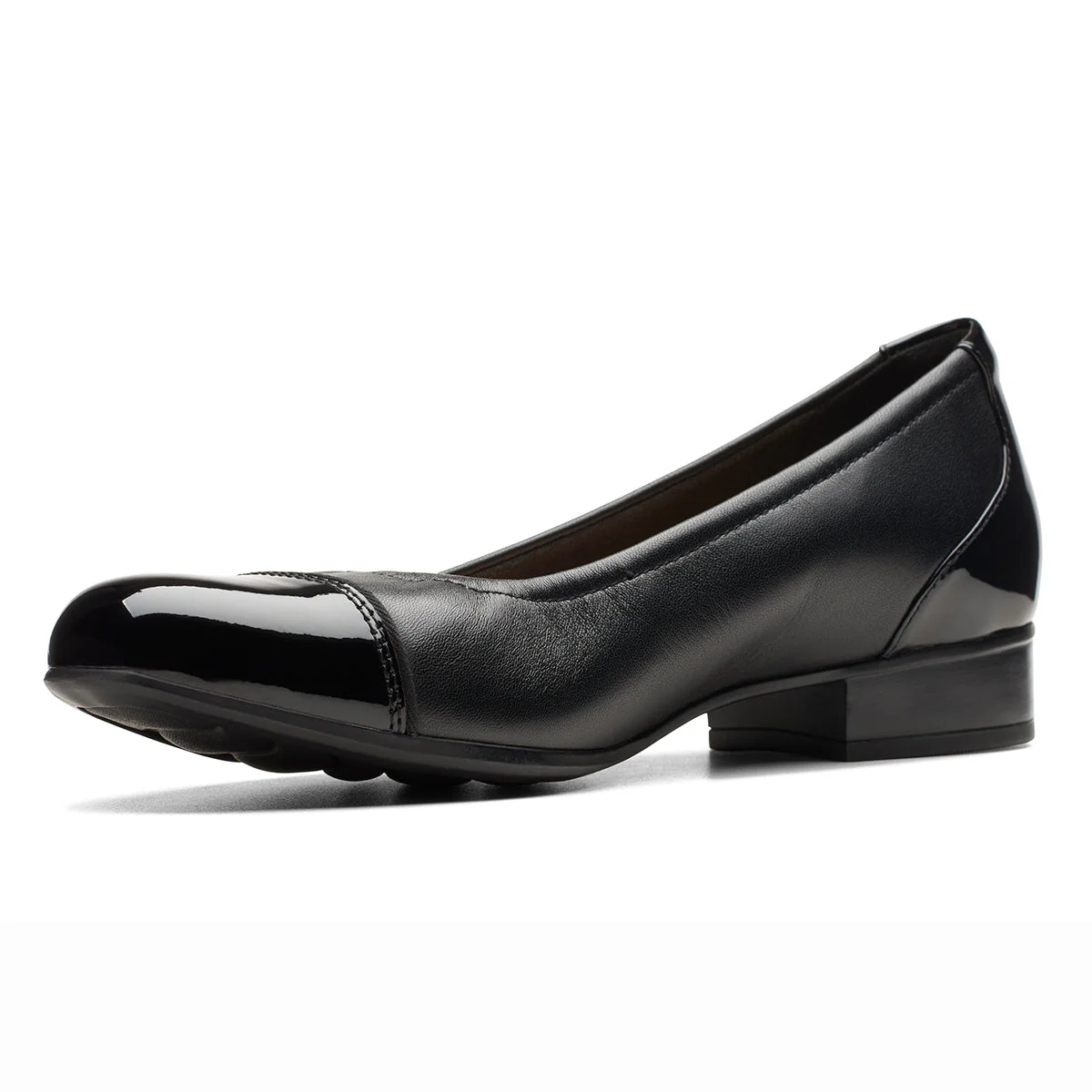 Clarks Juliet Step Slip On Women's Dress Heel in Black - Image 4